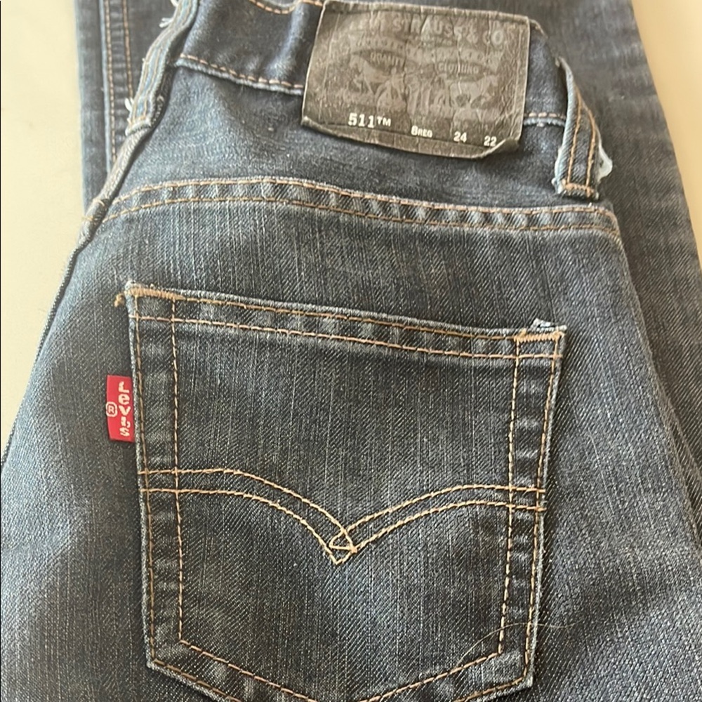 Levi's boy's / girls Blue Jeans